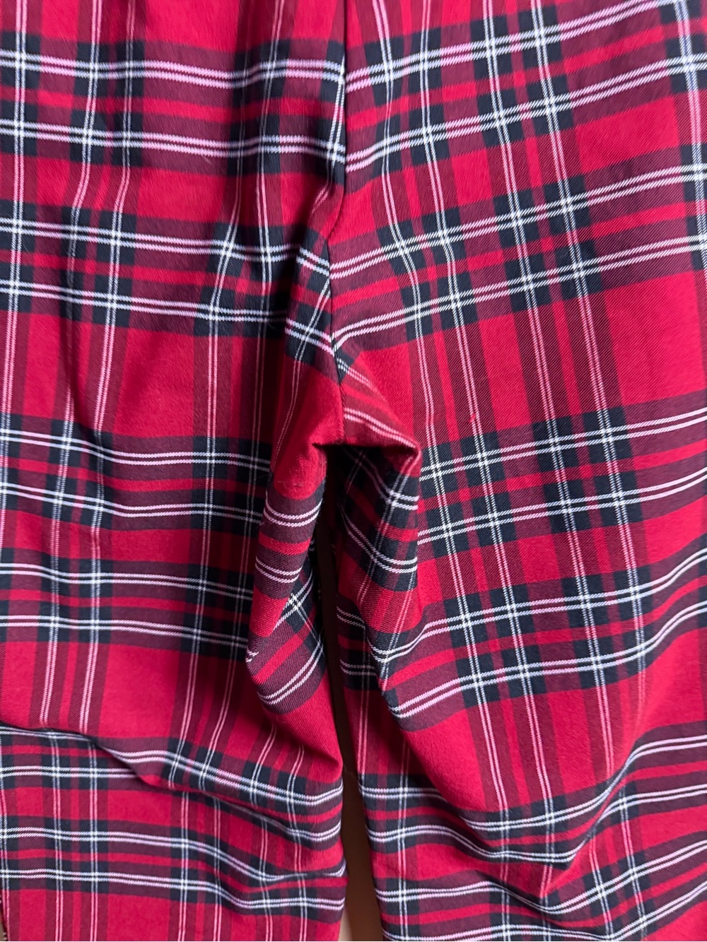 Jules and Leopold red plaid pants. Small. - Picture 4 of 6